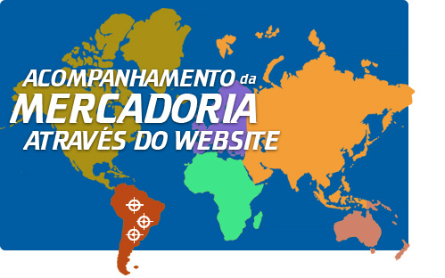 Acompanhamento da mercadoria atravs do website